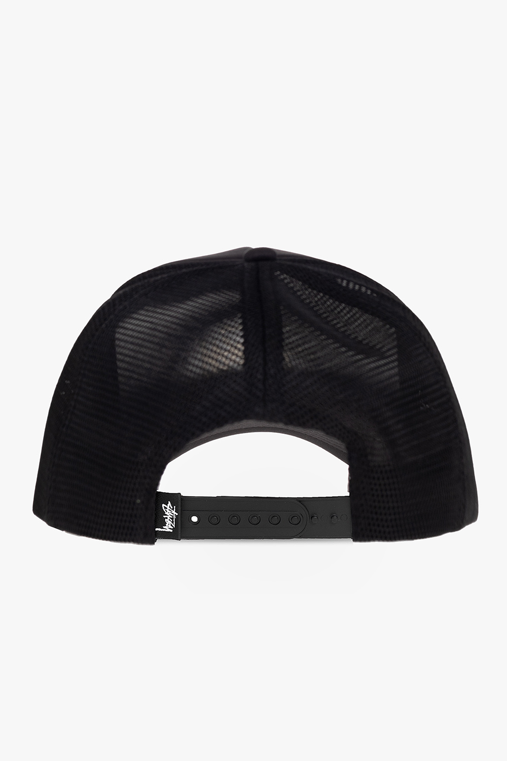 Black Baseball cap with Sleeve Stussy